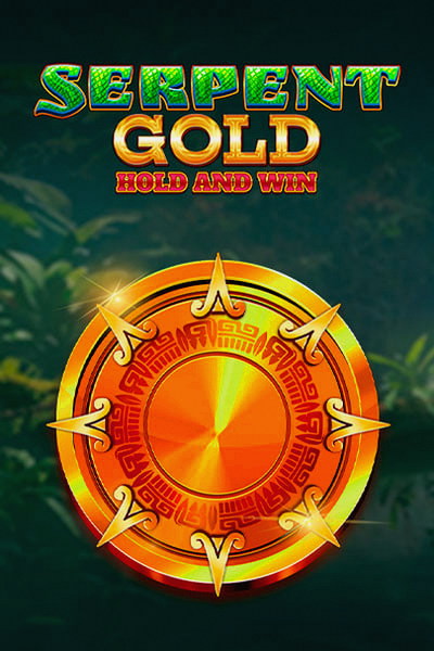 Slange og gull på flisen til Serpent Gold: Hold & Win